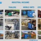 Industrial vacuum trucks, trailers, mobile units and central systems suppliers in Saudi Arabia